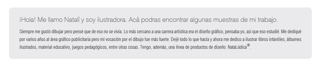 Diseñadora Gráfica, Ilustradora Natalí Sejuro Aliaga